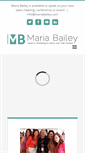 Mobile Screenshot of mariabailey.com